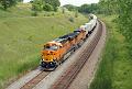 BNSF 7521 - ES44DC at Hawley, MN